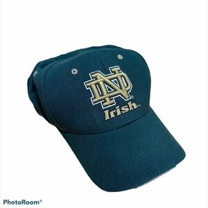 University of Norte Dame Adjustable Hats Green